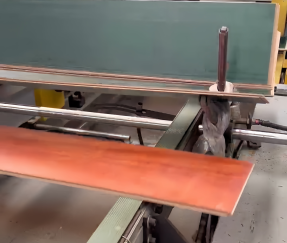 Laminate flooring production process