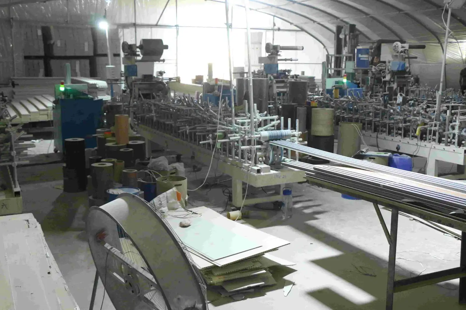 Sitio de producción de revestimiento