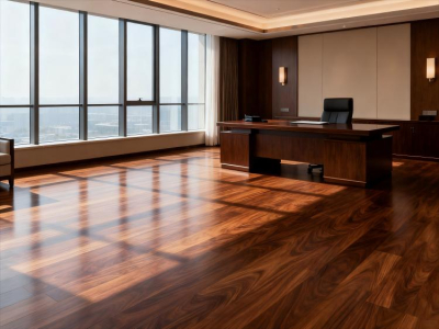 أرضيات خشبية ريفية من خشب الجوز