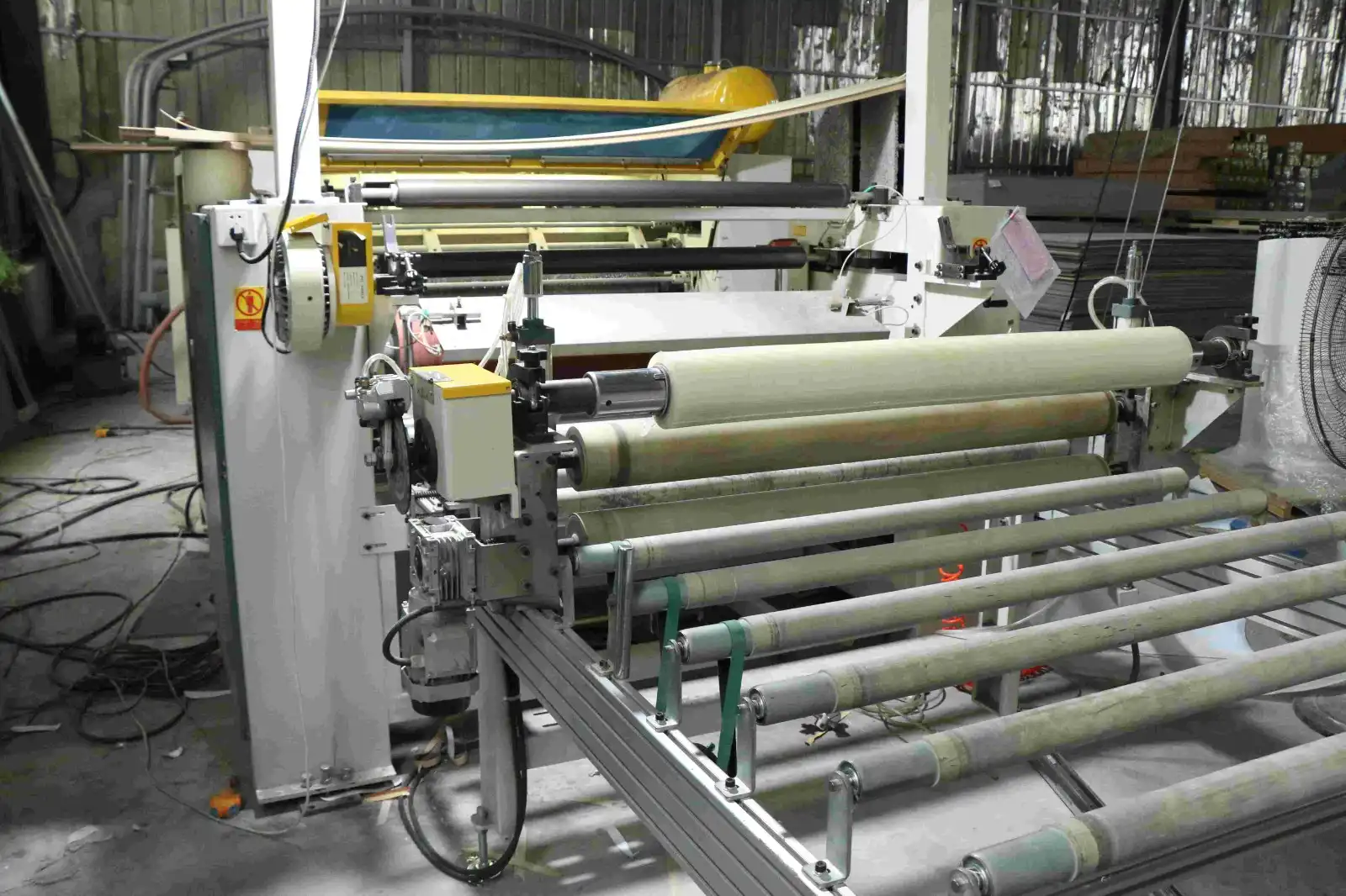 Sitio de producción de paneles de pared