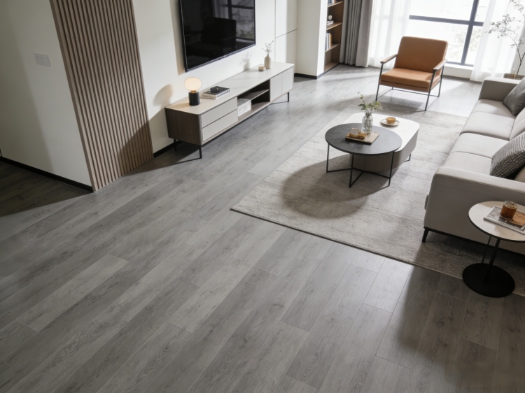 Каменный пластиковый пол