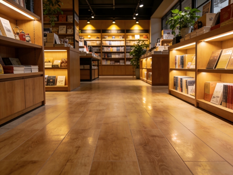 Роскошное жесткое виниловое напольное покрытие SPC с замковым соединением Роскошное жесткое виниловое напольное покрытие SPC с замковым соединением