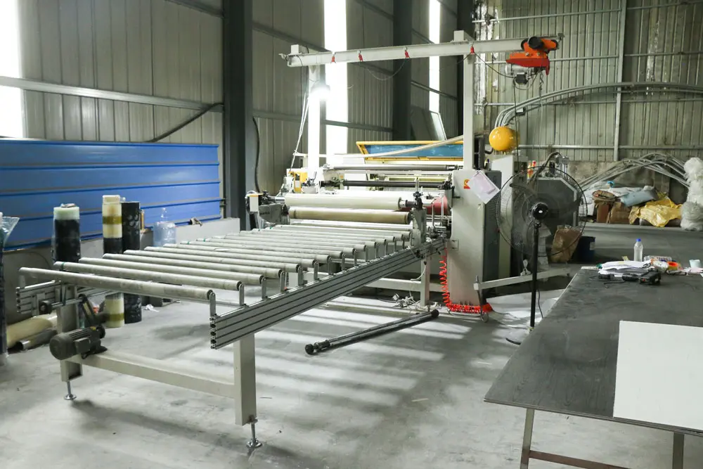 Sitio de producción de paneles de pared